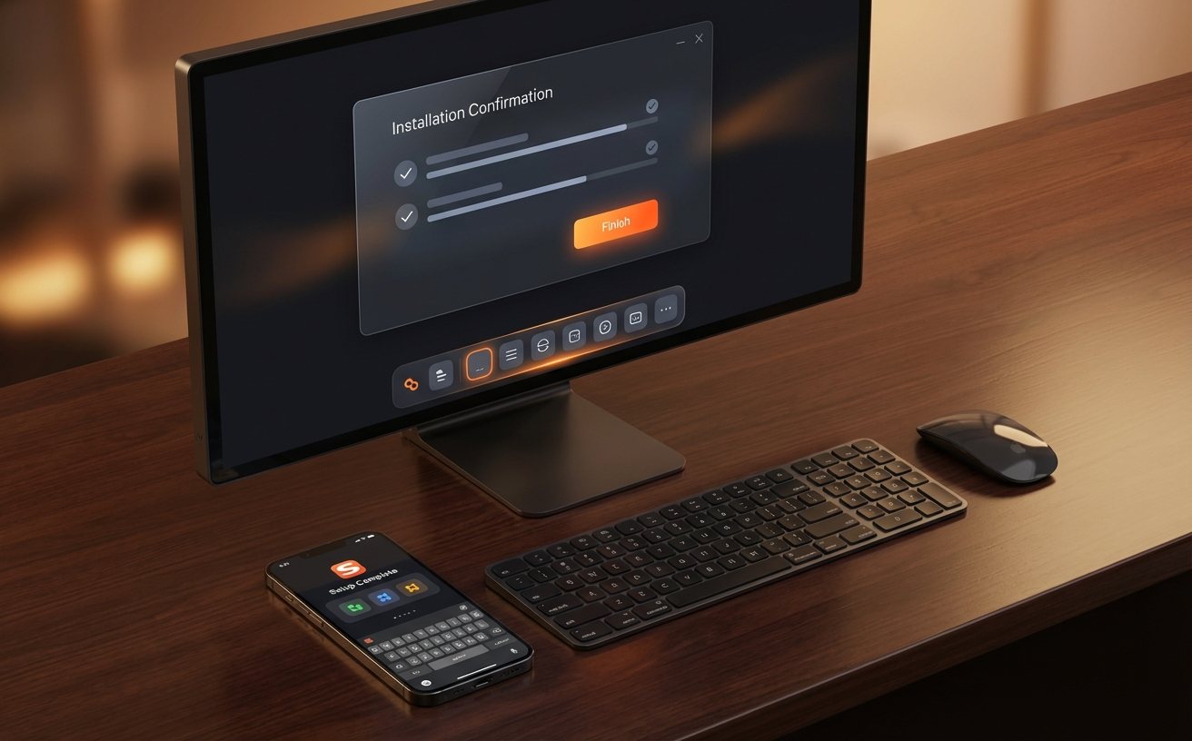 搜狗输入法极简安装界面流程展示
